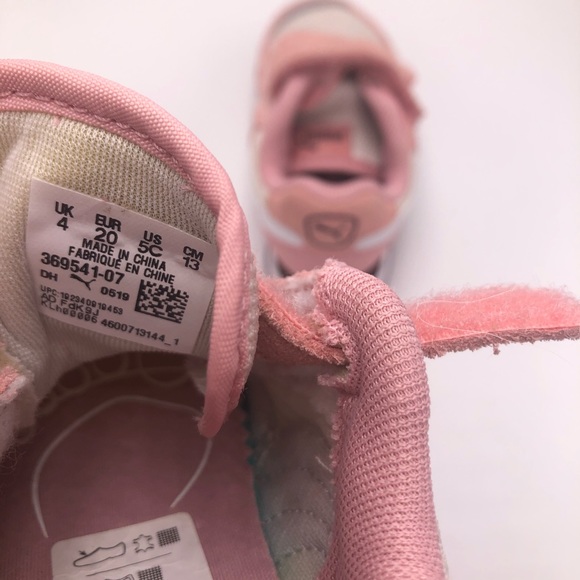 Toddler PUMA 5C Vista Pink Suede - Picture 8 of 9